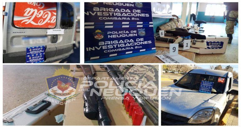 Los resultados de los allanamientos por el asalto denunciado.