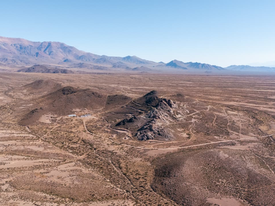 Zona sur de Malargüe: aquí se concentran las mayores expectativas de hallar silvinita de grado fertilizante en Argentina.