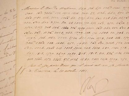 Venden inédita carta de Napoleón por US$ 194.805