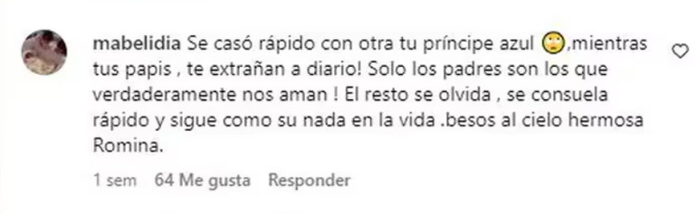 El comentario de la polémica de la boda de Romina Yan y Darío Giordano El comentario de la polémica de la boda de Romina Yan y Darío Giordano