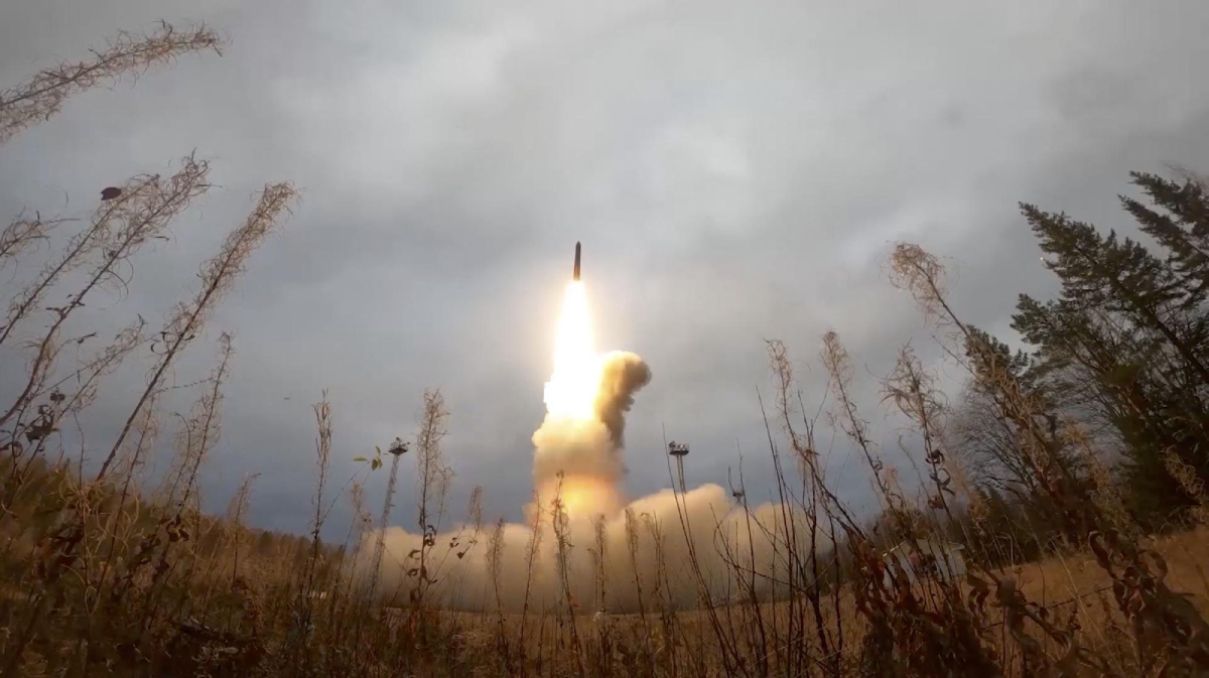 Rusia ensayó un posible “ataque nuclear masivo”