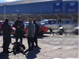 El efectivo sufrió heridas en las extremidades inferiores y en las muñecas. Foto: Gentileza. El efectivo sufrió heridas en las extremidades inferiores y en las muñecas. Foto: Gentileza.
