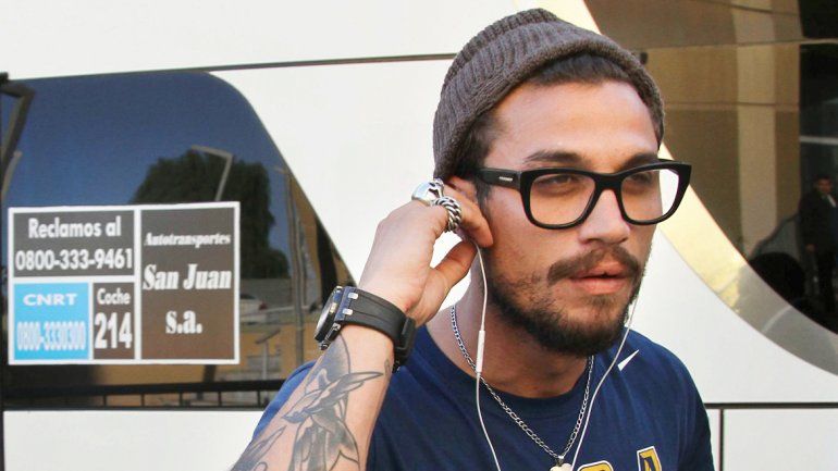 El jugador vino a pasar las fiestas con su familia. La idea del Vasco es que llegue en la primera semana de enero para la pretemporada.