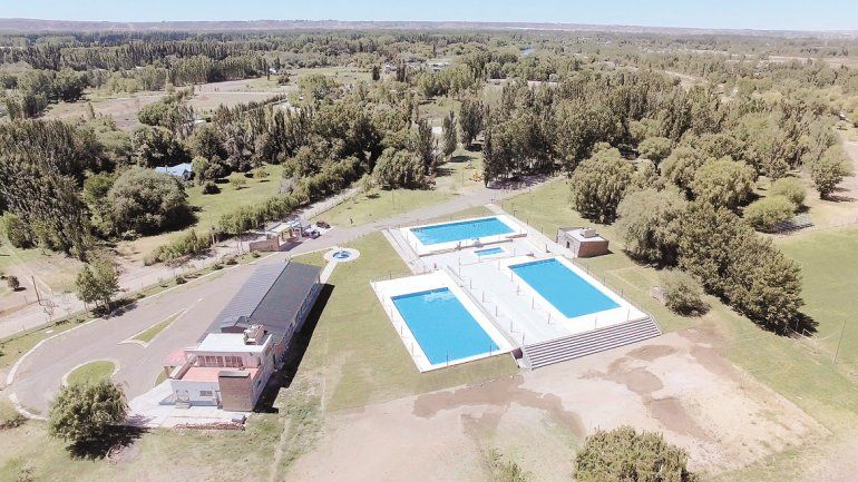 El complejo de UPCN en La Herradura tiene seis hectáreas y este año invirtieron en alojamiento.