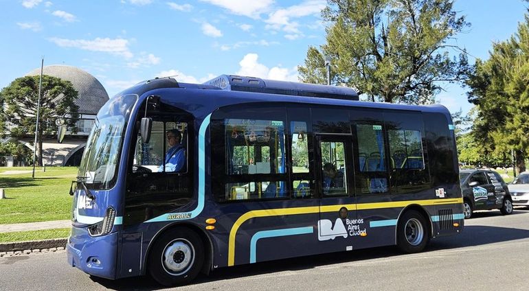 Los nuevos buses eléctricos ya circulan por la Ciudad de Buenos Aires.