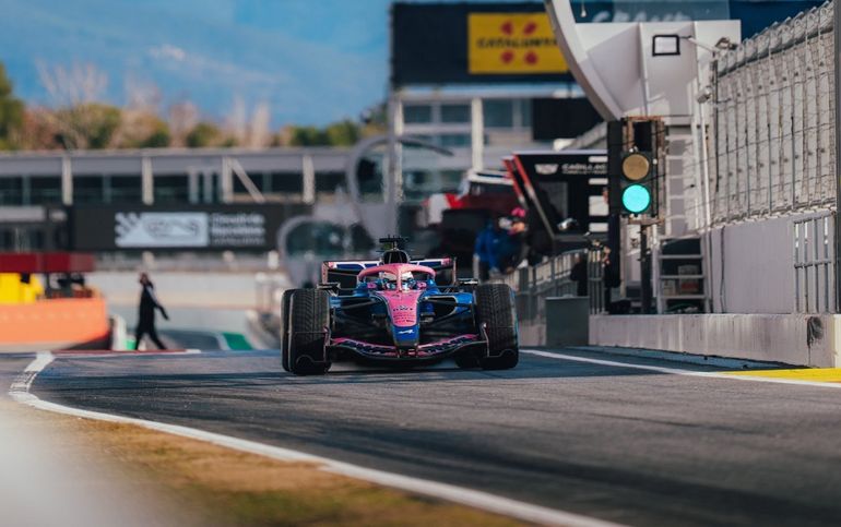 Franco Colapinto, muy afilado en las pruebas: así le fue este miércoles en Barcelona