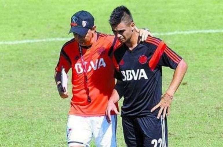 Marcelo Gallardo y el Pity Martínez Marcelo Gallardo y el Pity Martínez