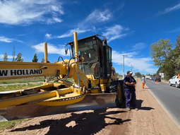 La repavimentación busca mejorar la calzada en el principal corredor del Alto Valle. La repavimentación busca mejorar la calzada en el principal corredor del Alto Valle.