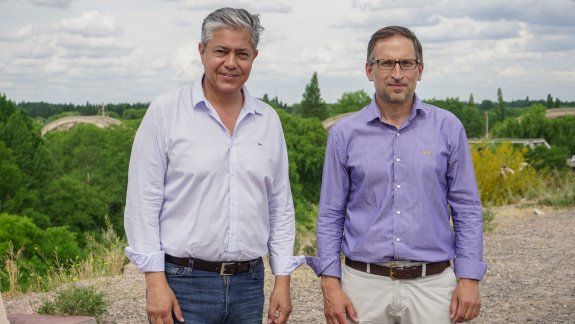 Unión provincial: Figueroa y Domingo se reunieron en los puentes carreteros