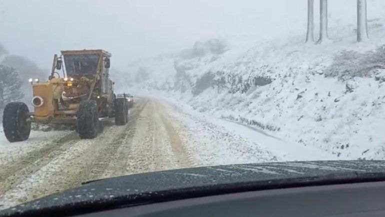 Cuál es el impacto del temporal de nieve y viento fuerte en Neuquén: rutas y pasos cerrados