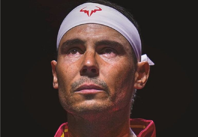 Rafael Nadal ya no saldrá a la cancha para jugar por los porotos en el tenis mundial. 