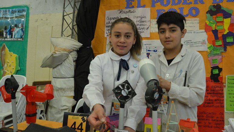 Alumnos de Aguada Florencio presentan proyectos en Tecnópolis