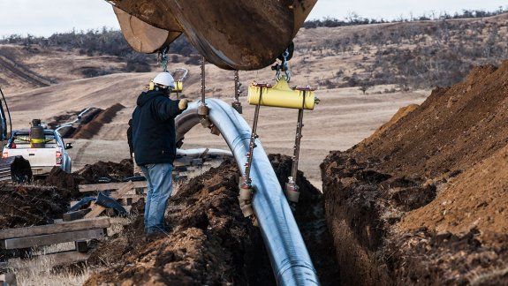 Les abren la llave del gas a Junín