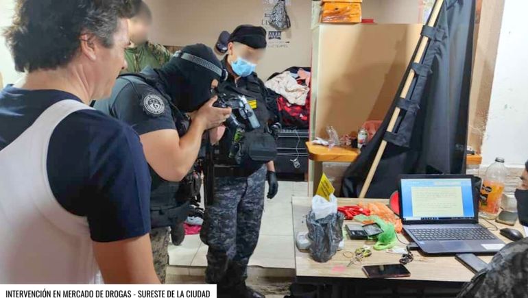 Allanamientos a mercado de drogas: tres personas quedaron en prisión preventiva