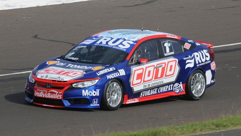 Manu Urcera finalizó noveno en la clasificación del Turismo Nacional en Paraná