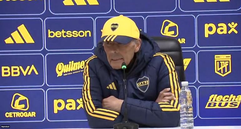 Miguel Ángel Russo dio una conferencia de prensa sorpresiva: Dejen tranquilo a mi hijo