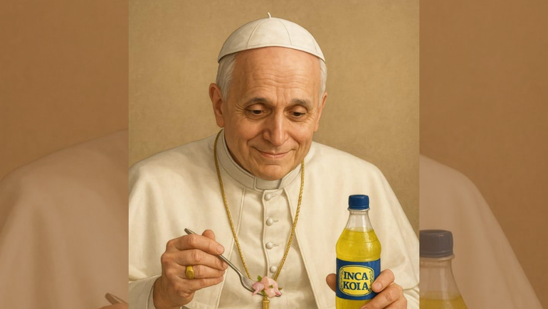 El papa Leon XIV protagonizó una oleada de memes en las redes sociales.