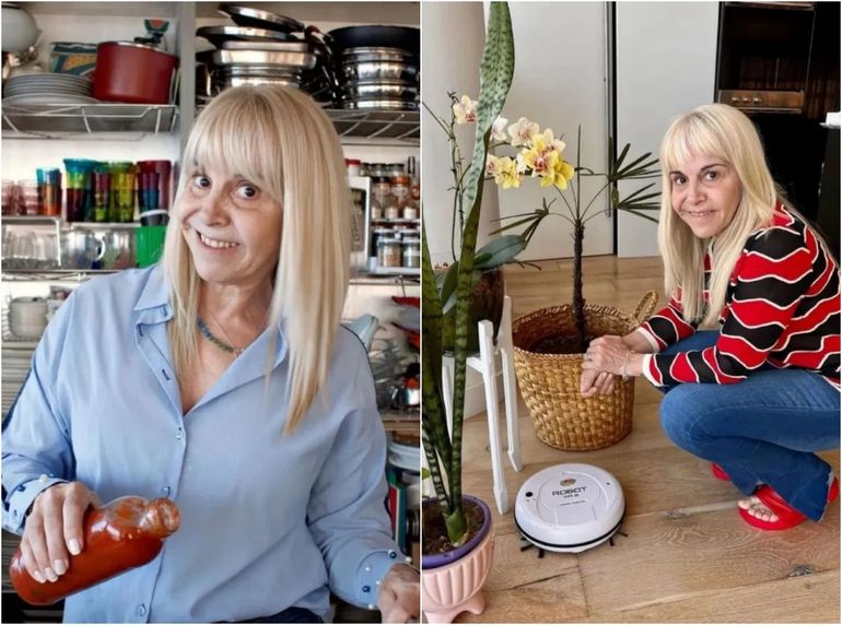 Así es la casa de Claudia Villafañe Así es la casa de Claudia Villafañe