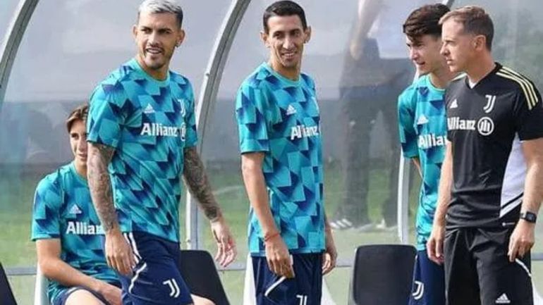 Leandro Paredes y Di María Leandro Paredes y Di María