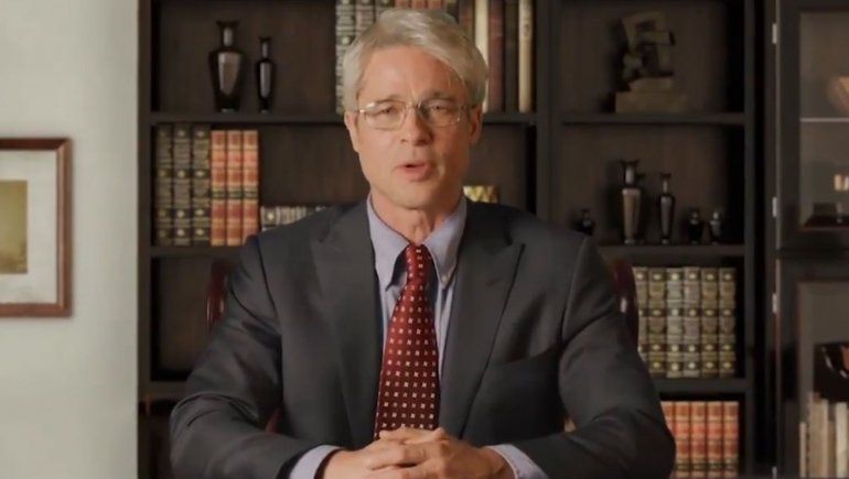 Imperdible: la parodia de Brad Pitt por las insólitas declaraciones de Trump