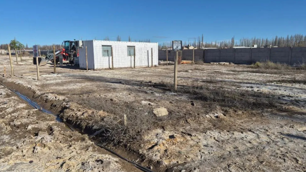 El CPE encontró construcciones ilegales en un terreno bajo su custodia.