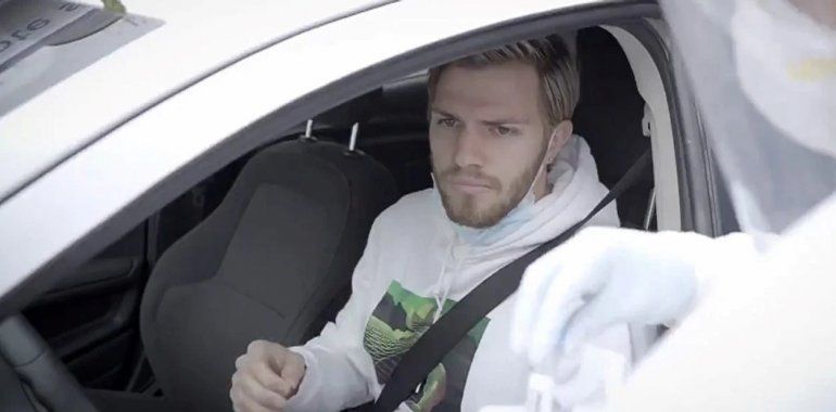 River: el cipoleño Centurión volvió a dar positivo de covid