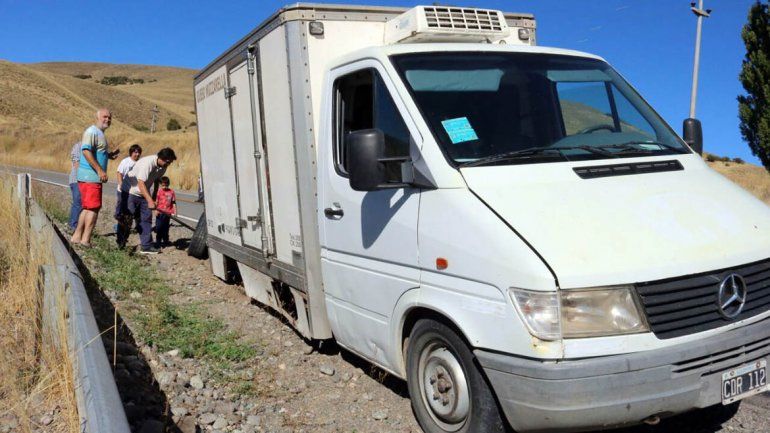 Perdió una rueda camino a Junín de los Andes