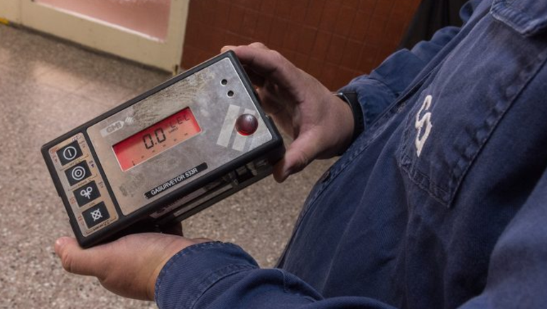 Tampoco fue detectada la presencia de monóxido de carbono. Tampoco fue detectada la presencia de monóxido de carbono.