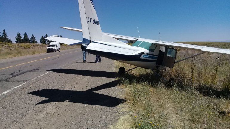 Una avioneta aterrizó de emergencia en la ruta 237