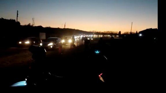 Mari Menuco: bajaron 7 mil autos del lago durante el domingo