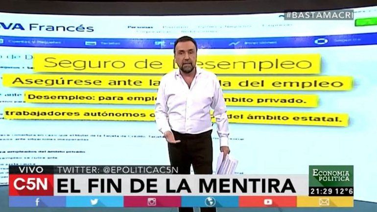 Roberto Navarro siempre defendió al kirchnerismo, pero ahora lanzó críticas al plan de Gobierno.