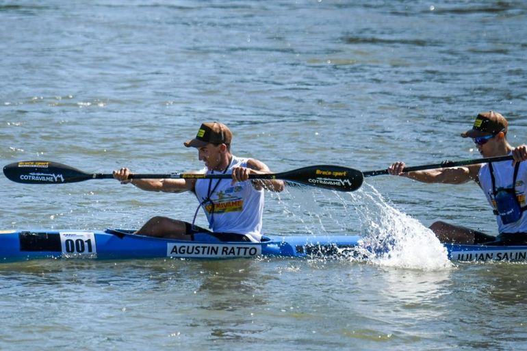 Salinas y Ratto ganaron tras el segundo descanso y no aflojan en la Regata del Río Negro