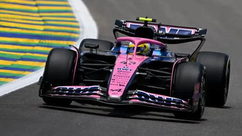 Franco Colapinto en Brasil. Franco Colapinto en Brasil.