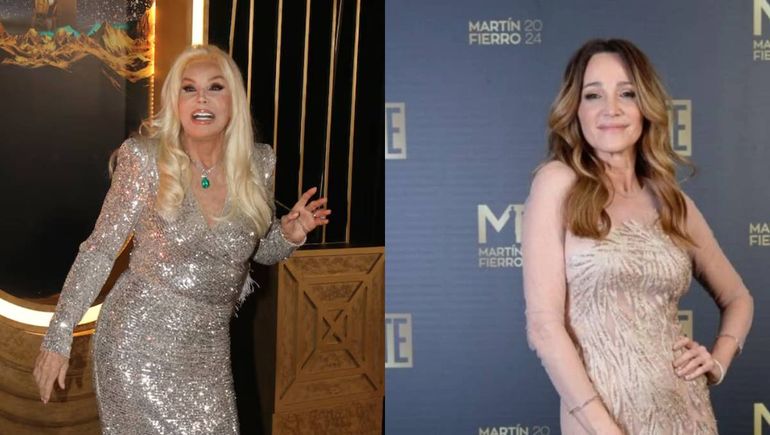 Susana Giménez ninguneó a Verónica Lozano: Si me premian es porque tenía rating de 40 puntos