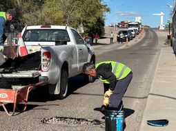 Los trabajos fueron realizados por el Municipio de Catriel. Foto: Gentileza.