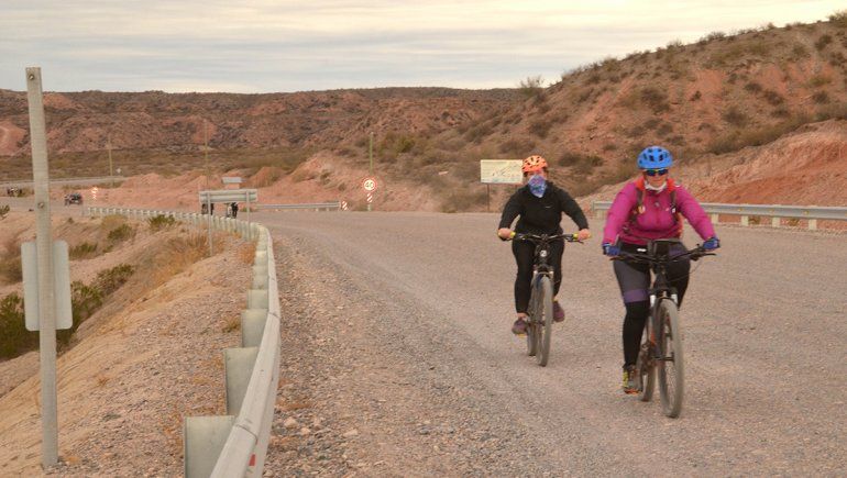 Solo caminatas y andar en bicicleta es lo que se permite en la ciudad