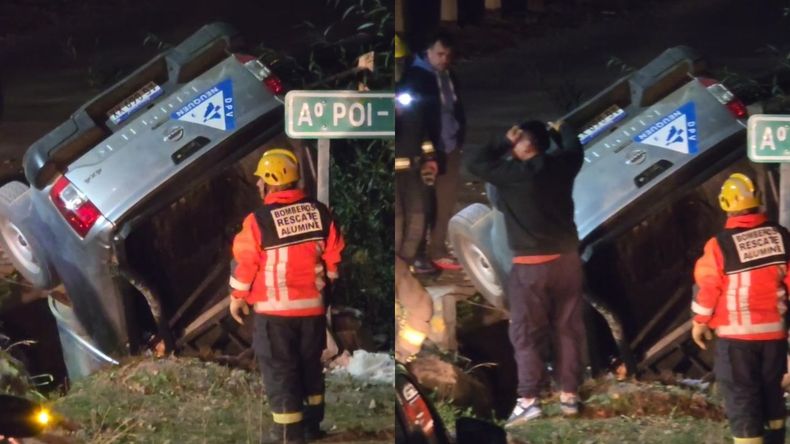 Volcó y destrozó un vehículo de Vialidad provincial: fue despedido y suspendieron a los superiores