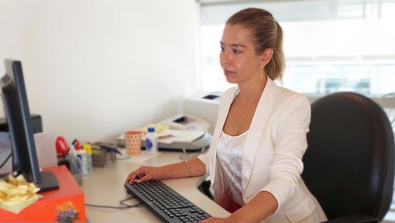 La fiscal del caso, Natalia Rivera. La fiscal del caso, Natalia Rivera.