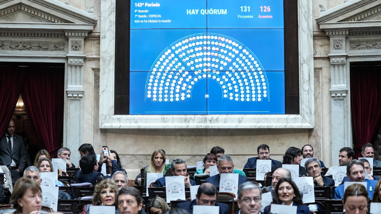 Hay quorum en Diputados y comenzó el debate