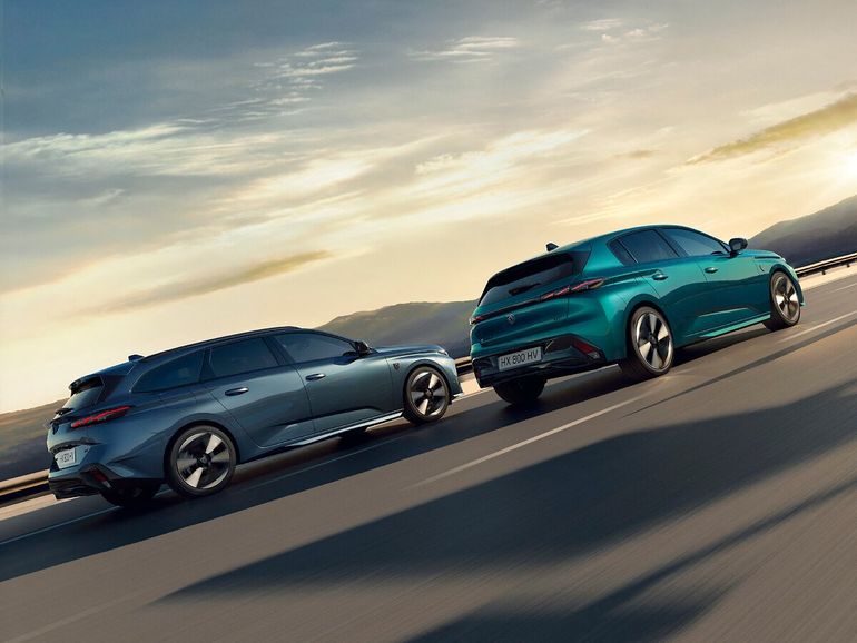 En Europa, el nuevo Peugeot 308 también se ofrece en su variante de carrocería familiar, el 308 SW. Foto: Stellantis En Europa, el nuevo Peugeot 308 también se ofrece en su variante de carrocería familiar, el 308 SW. Foto: Stellantis