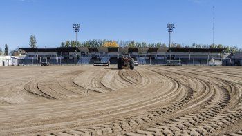el terreno de la visera esta casi listo el terreno de la visera esta casi listo
