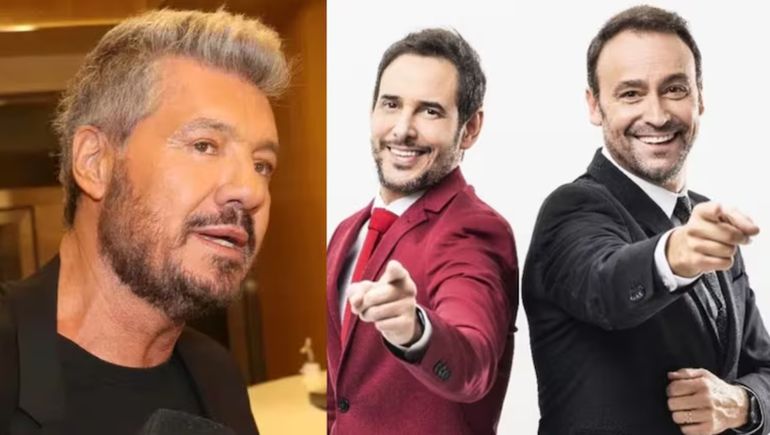 Marcelo Tinelli se cruzó con Adrián Pallares y Rodrigo Lussich.