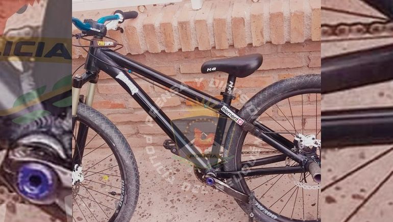 Le robaron su bici en La Plata y la encontró en venta en Rincón de los Sauces