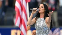 Katy Perry en la ceremonia inaugural del Mundial 2026. Katy Perry en la ceremonia inaugural del Mundial 2026.