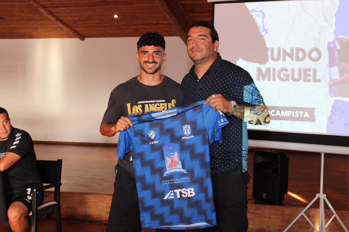 facundo miguel, refuerzo de deportivo rincon: nuestra cancha les va a costar a los que vengan