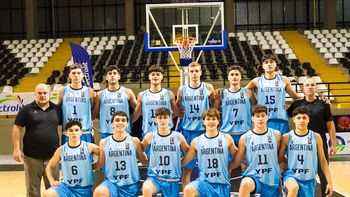 El Boti Santángelo (izquierda) logró su segundo podio con un seleccionado argentino. Foto: Gentileza CAB. El Boti Santángelo (izquierda) logró su segundo podio con un seleccionado argentino. Foto: Gentileza CAB.