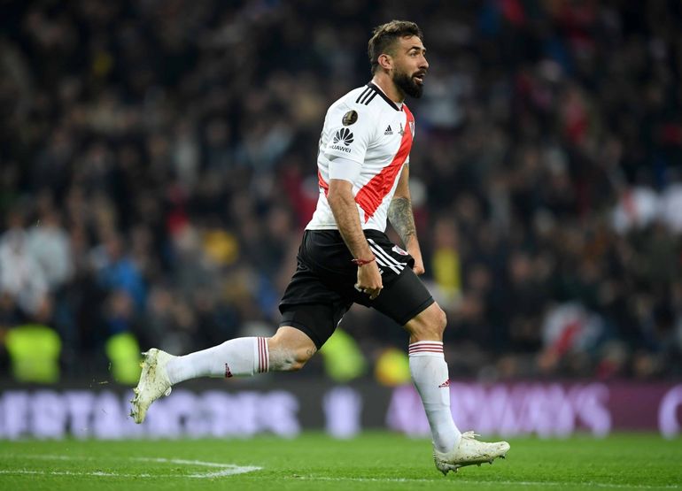 Lucas Pratto en su paso por River Lucas Pratto en su paso por River