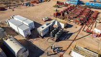 YPF realizó la primera operación de fractura abastecida con GNC producido, despachado y transportado íntegramente por la compañía.