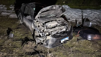 ruta 40: un impactante accidente termino con tres heridos ruta 40: un impactante accidente termino con tres heridos
