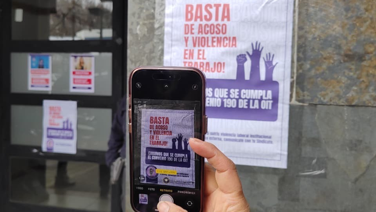 Las denuncias que impulsa SEJUN a la jueza Di Prinzio incluyen violencia laboral e irregularidades en la función pública. Las denuncias que impulsa SEJUN a la jueza Di Prinzio incluyen violencia laboral e irregularidades en la función pública.